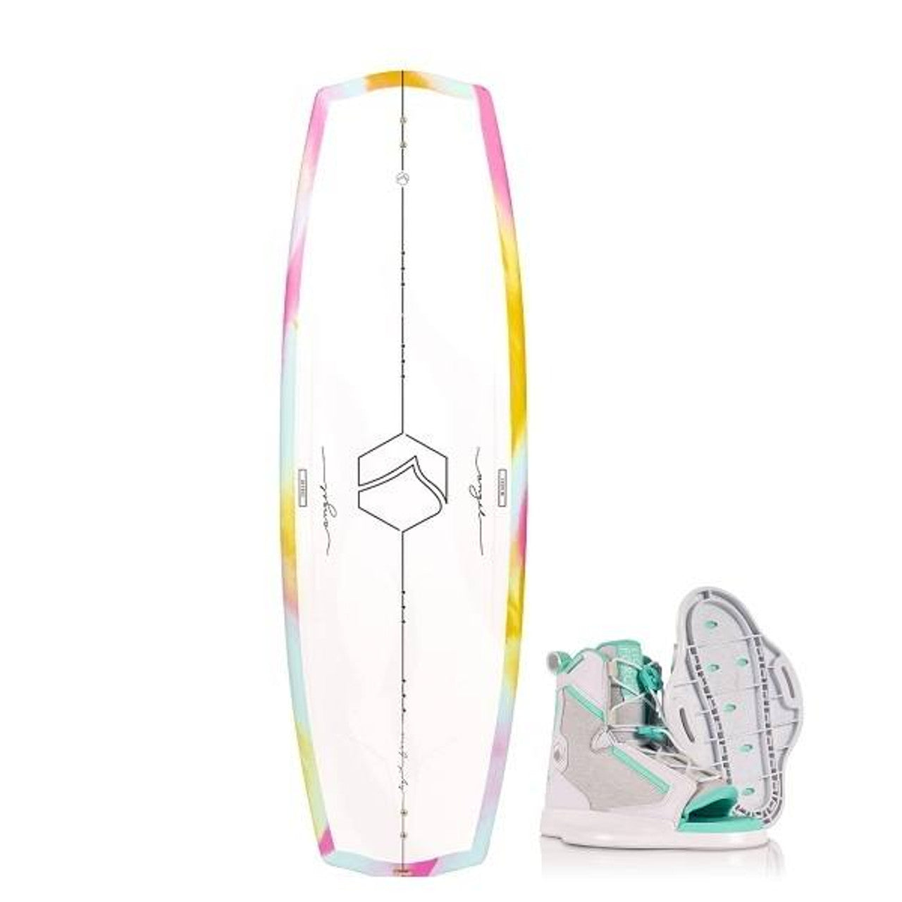 Liquid Force Angel Wakeboard w/Plush Boots 2022